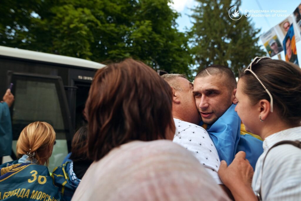 Олександр Сауленко повернувся з полону Смоліне
