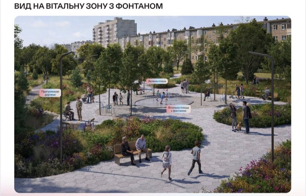 презентували простір в Олександрії на місці ринку Айсберг