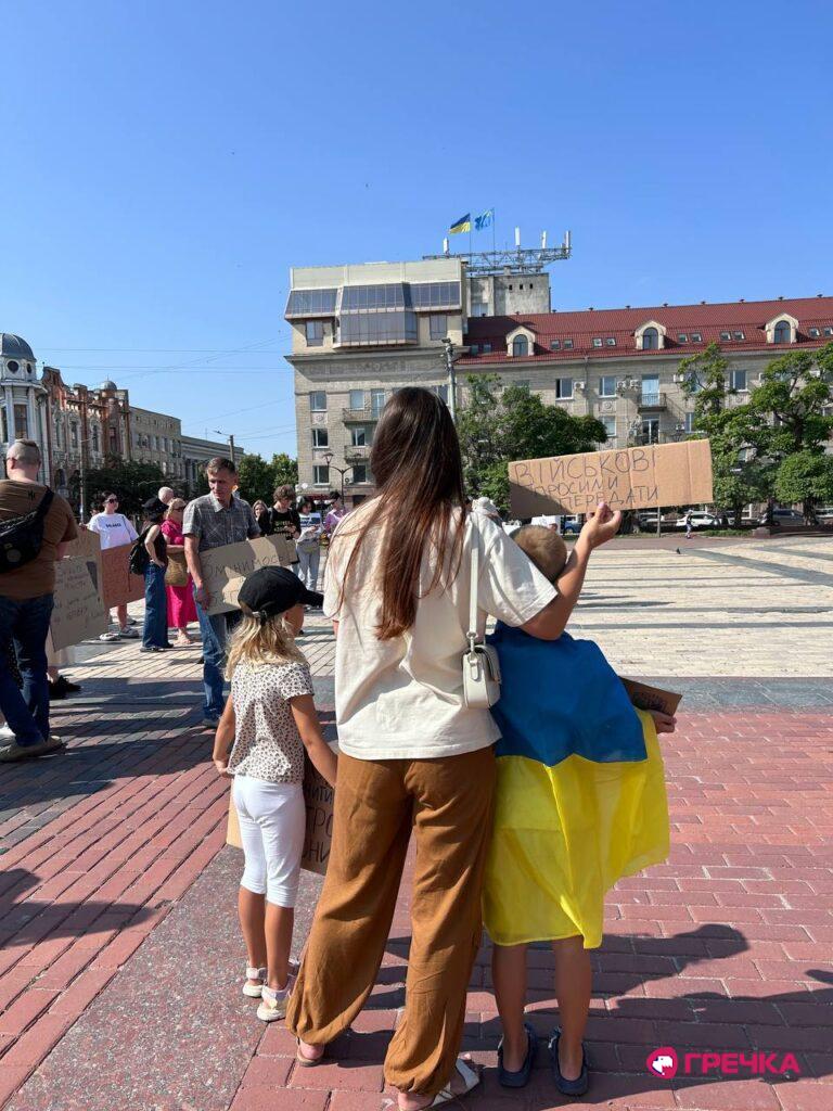 мітинг на площі Героїв Майдану проти звільнення Федорова