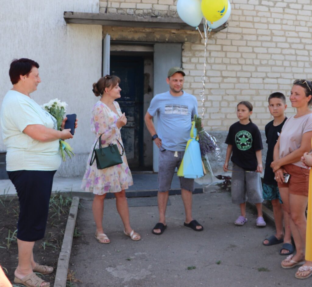 зустріч військового Миколу Бардиша