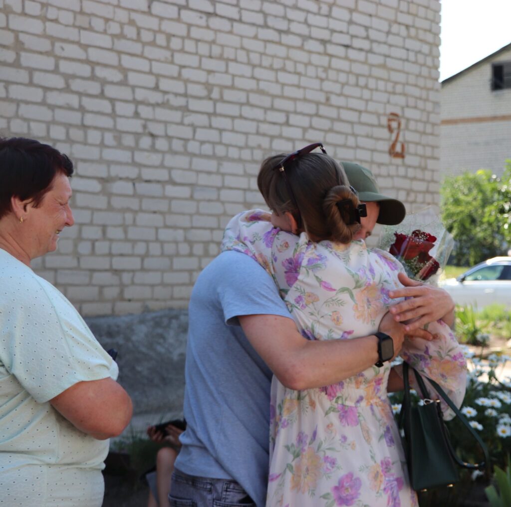 зустріч військового Миколи Бардиша