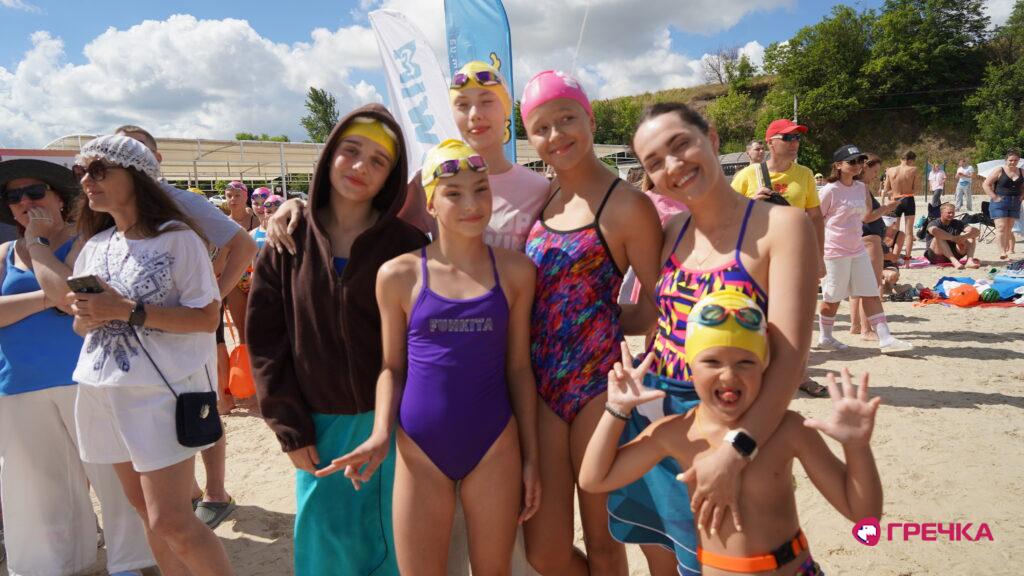 Kropswim-2026 учасниці команда пляж Катеринівка