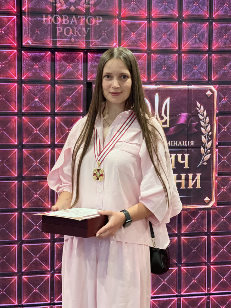 Парамедикиня з Кіровоградщини Марина Гаряча