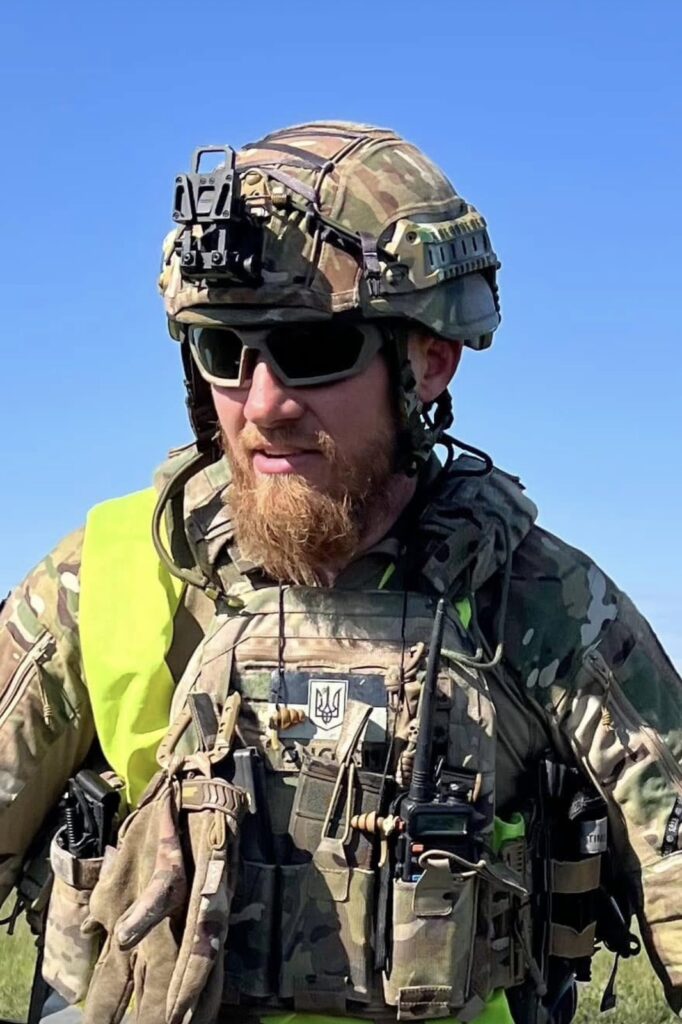 Віталій Онойко під час служби у ССО