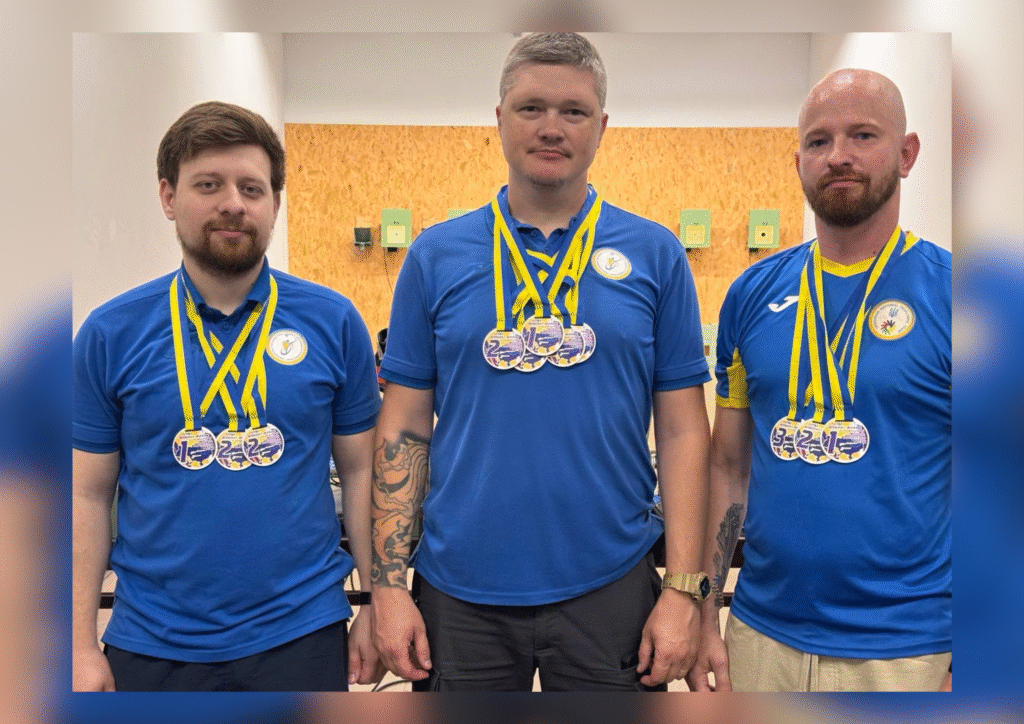Кропивничани вибороли «золото» на чемпіонаті України з кульової стрільби
