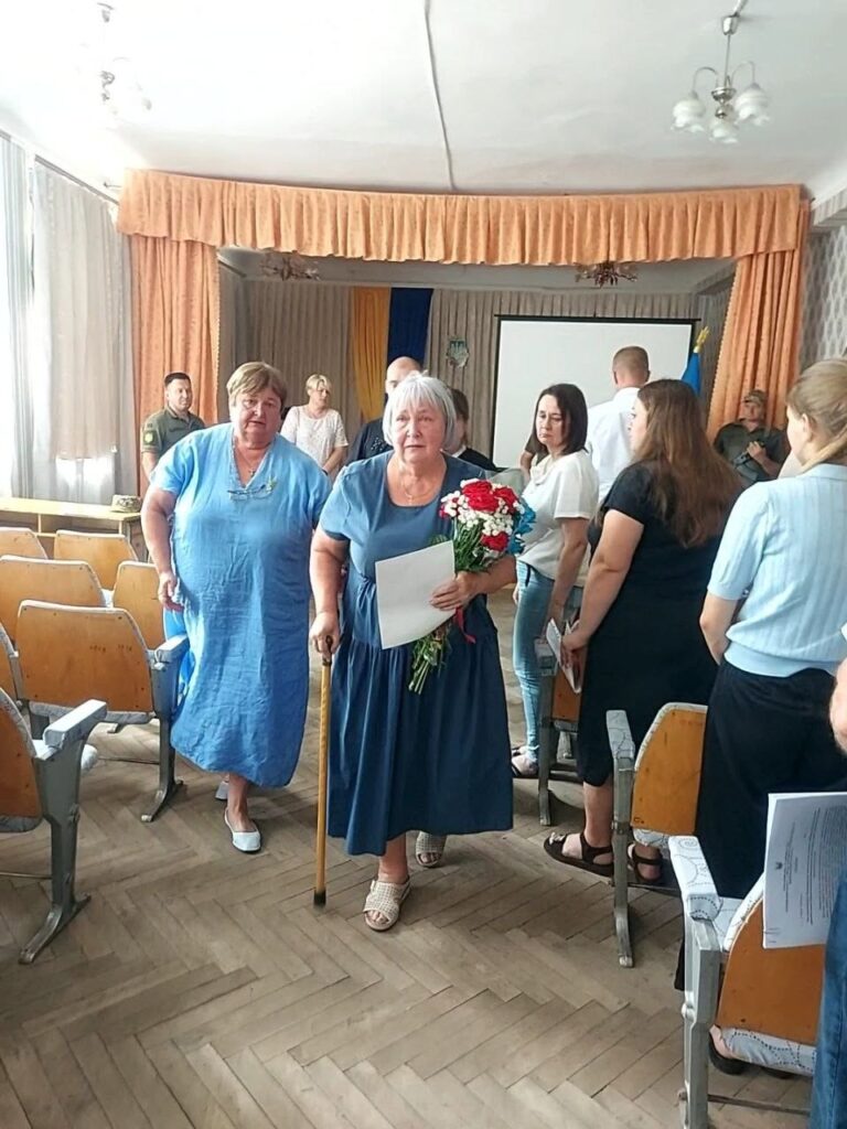 нагороду передали Плаксія мама