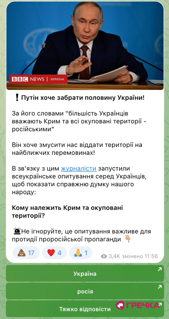 фейки маніпуляції анонімні тг-канали