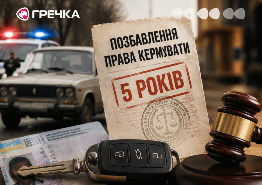 водію вирок кермування без прав